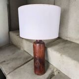 Solid wood lamp