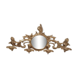 Bronze coat rack with mirror