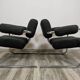 Mid-century restored armchairs