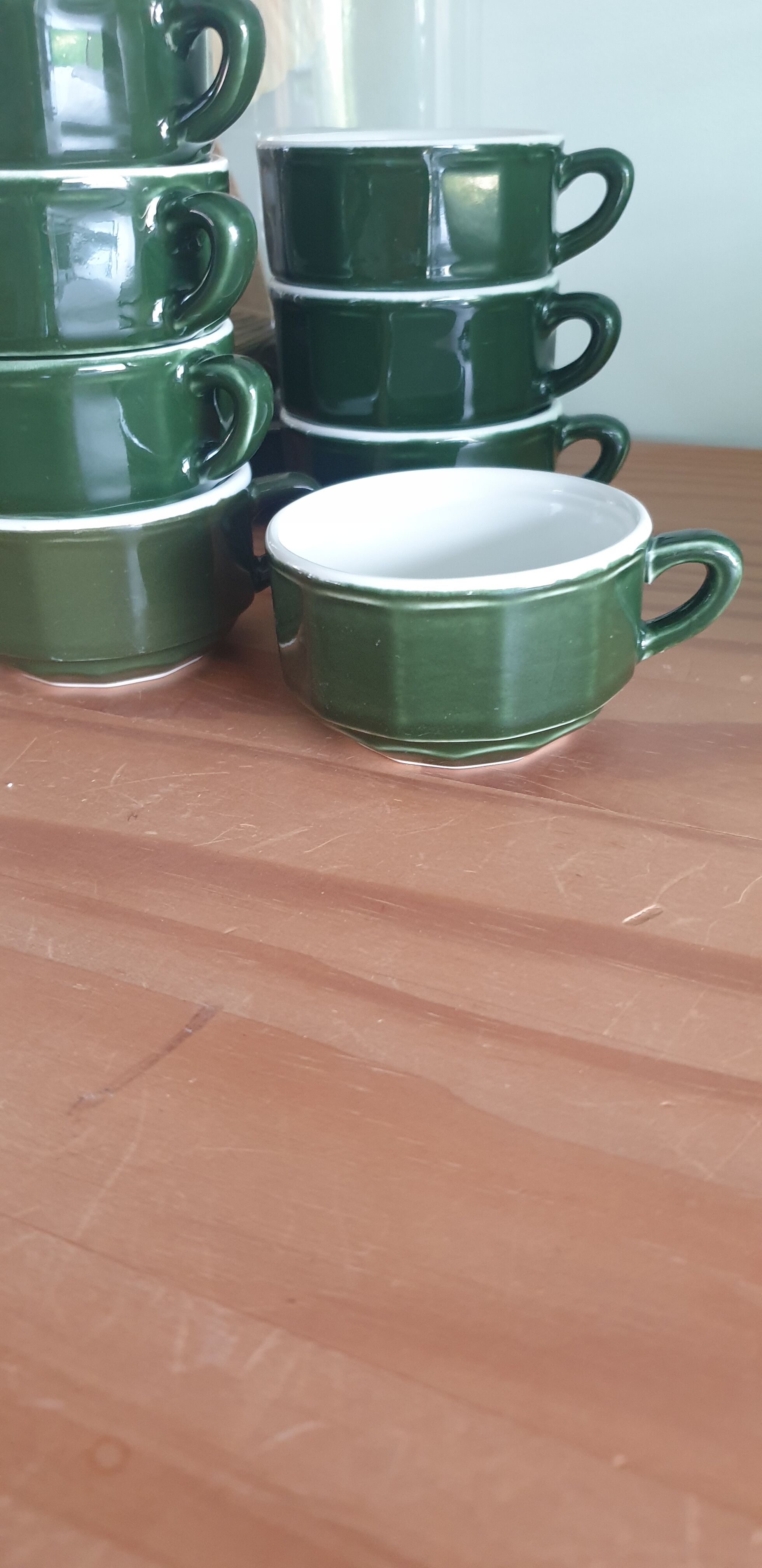 Bistro coffee cups 50s