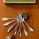 Christofle cluny 8 mocha spoons 10 cm excellent condition