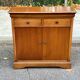 20th century solid oak satin wood sideboard