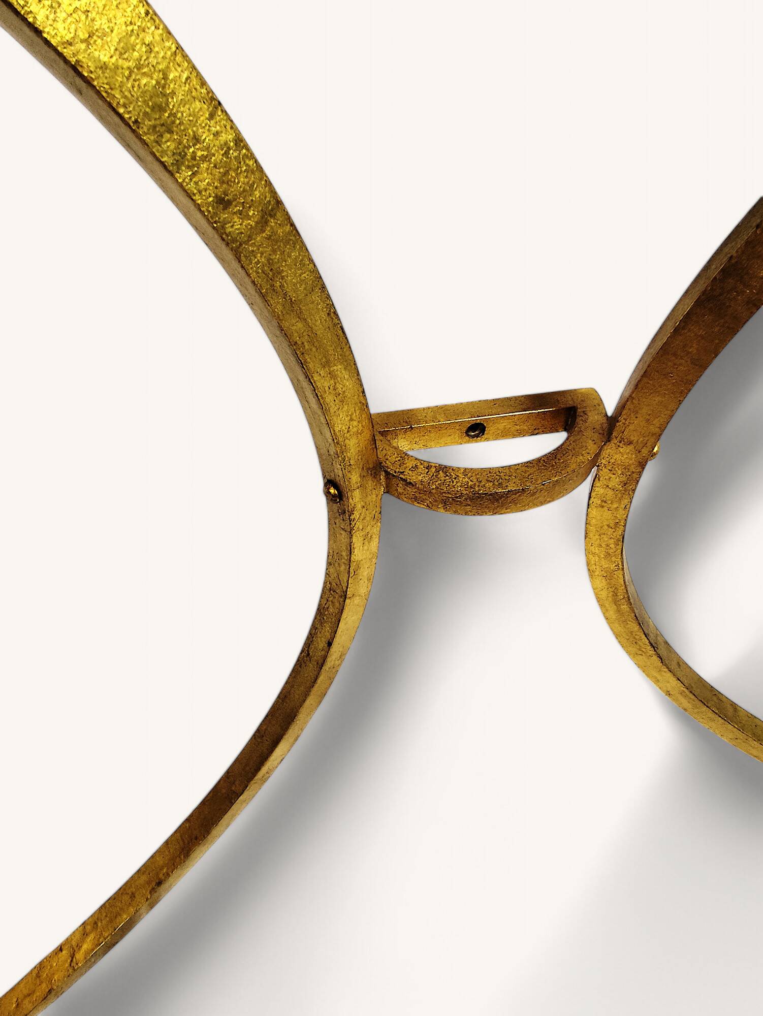 Gold Metal Console by Robert Thibier