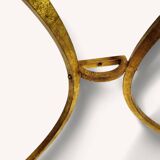 Gold Metal Console by Robert Thibier