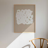 Abstract lines giclee print, 50x70cm