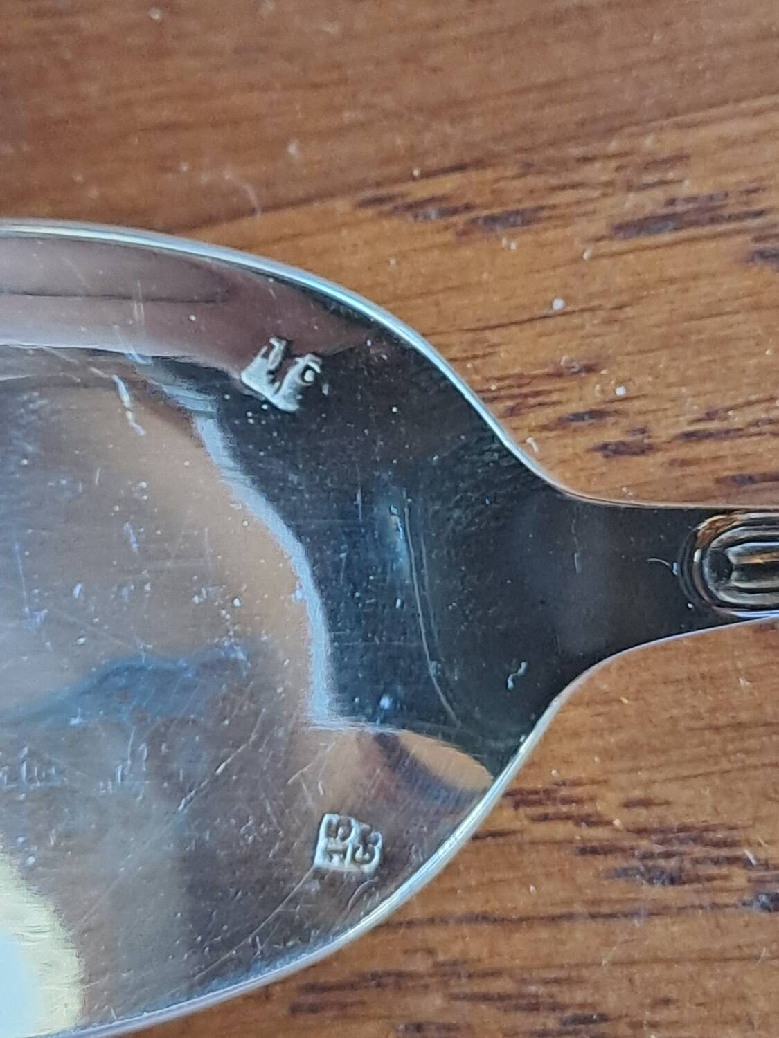 Silver-plated dessert or champagne glass