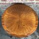 Louis XVI style side table in rosewood veneer decorated bronze