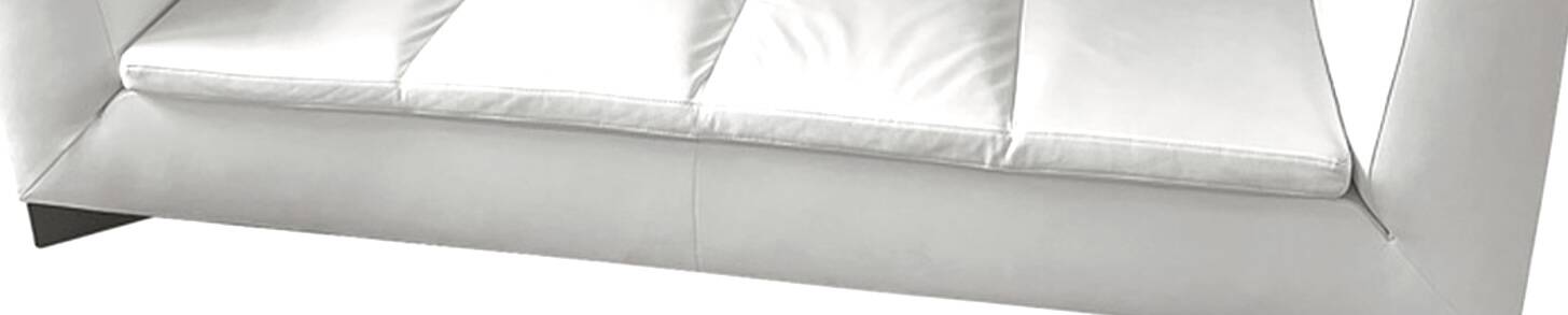Ligne Roset 2-seater leather sofa