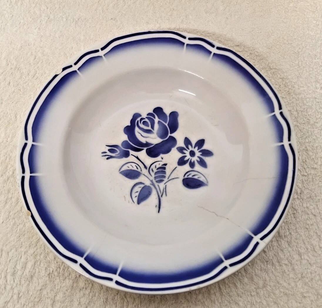 Vintage Badonviller Deep Plate