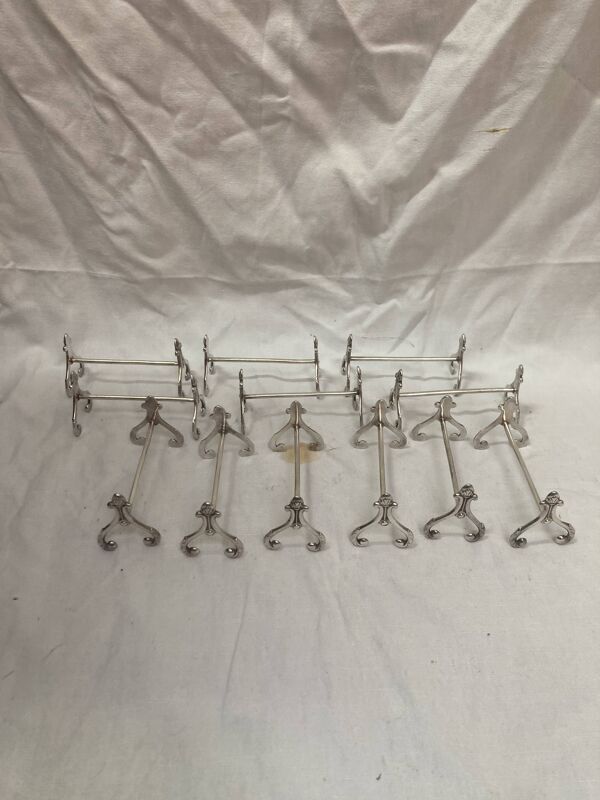 Porte-couteaux argent poinçon cheval début XX ème