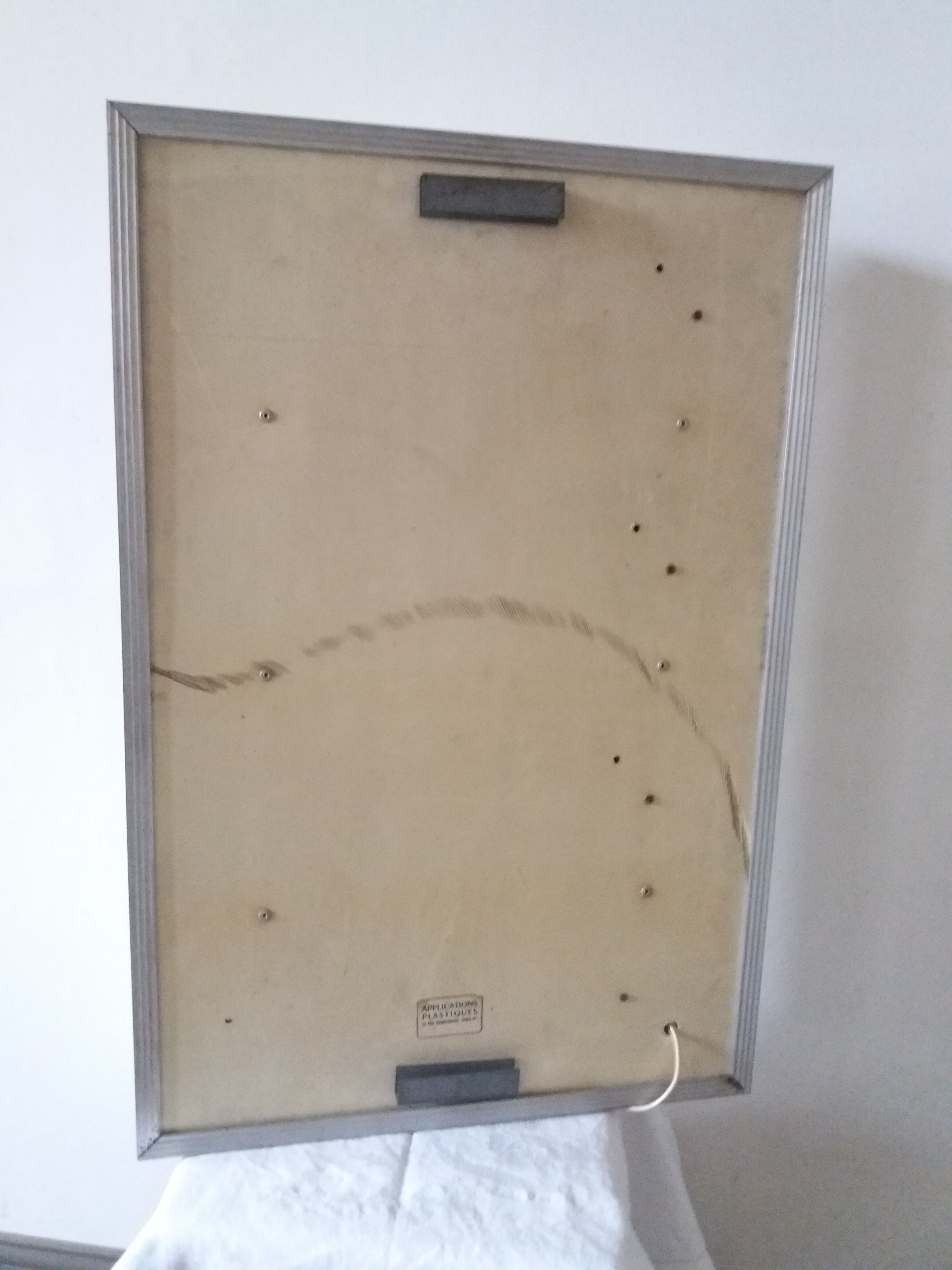 Sign light d a former haberdashery