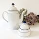 Seltmann Weiden porcelain coffee pot and sugar bowl, W Germany, 1980s