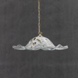 1980s Large Murano Glass Pendant Light, Italy