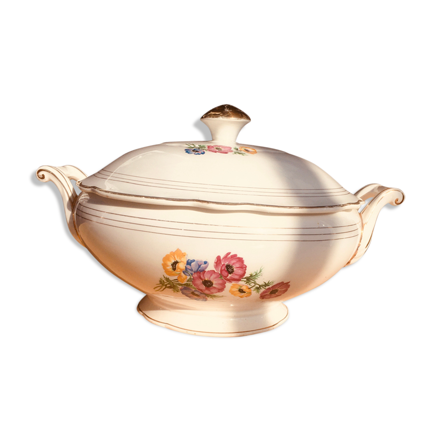 Digoin Sarreguemines soup dish