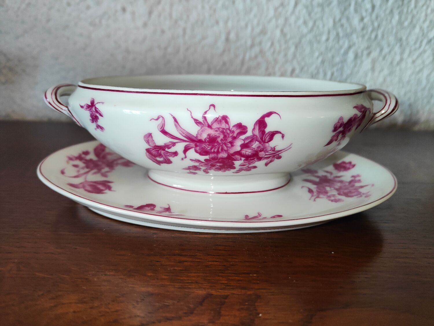 Porcelain service 58 pieces e.Bourgeois Drouot Paris