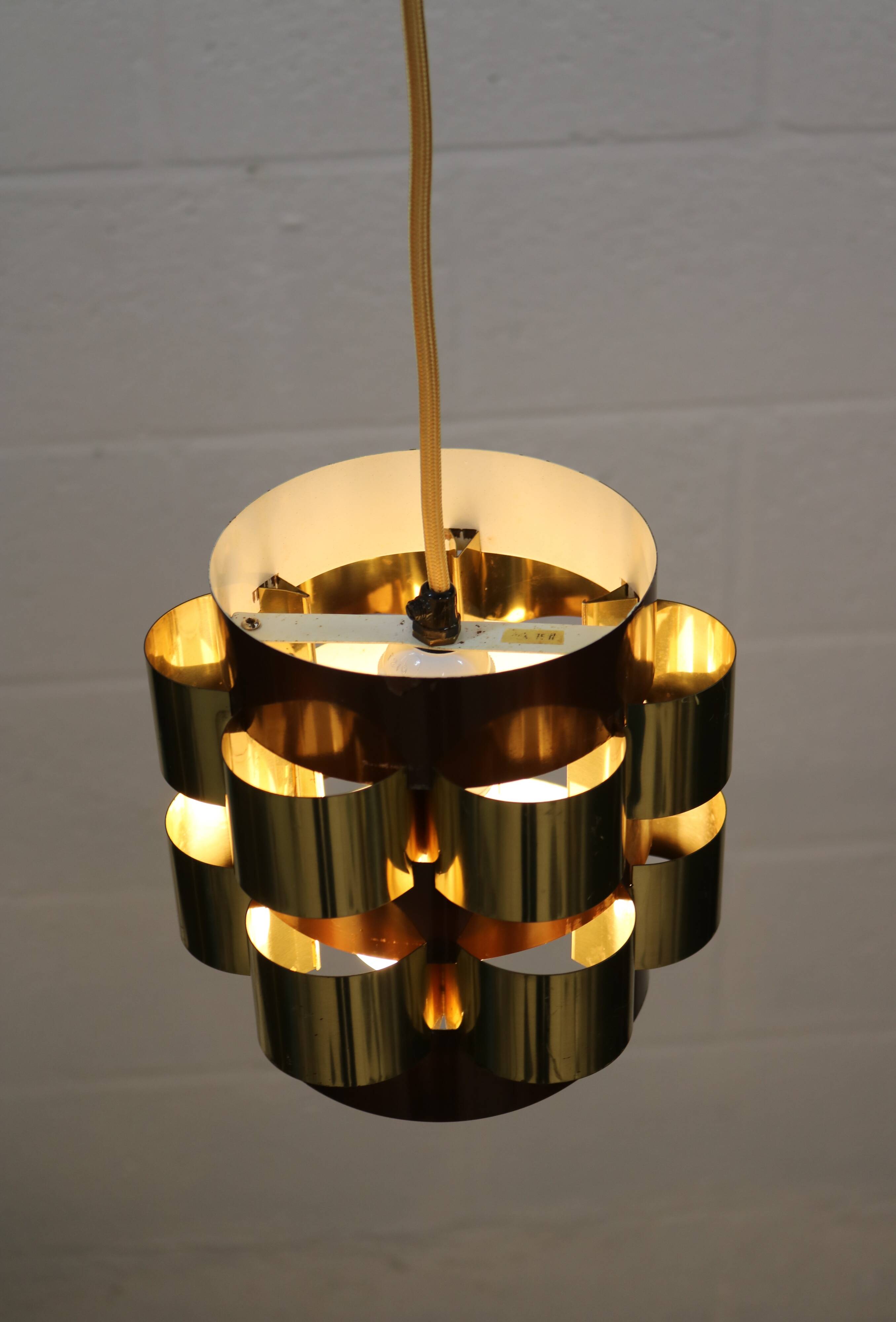 classic mid-century pendant lamp *** Werner Schou *** Coronell Elektro