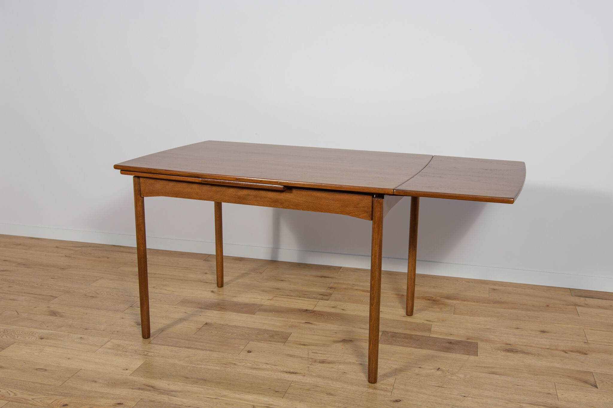 Mid-century teak extendable dining table, Denmark, 1960s