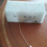 60s granite glass wall sconces