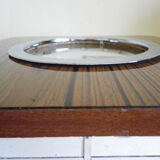 Electric wall clock in formica - 1950s