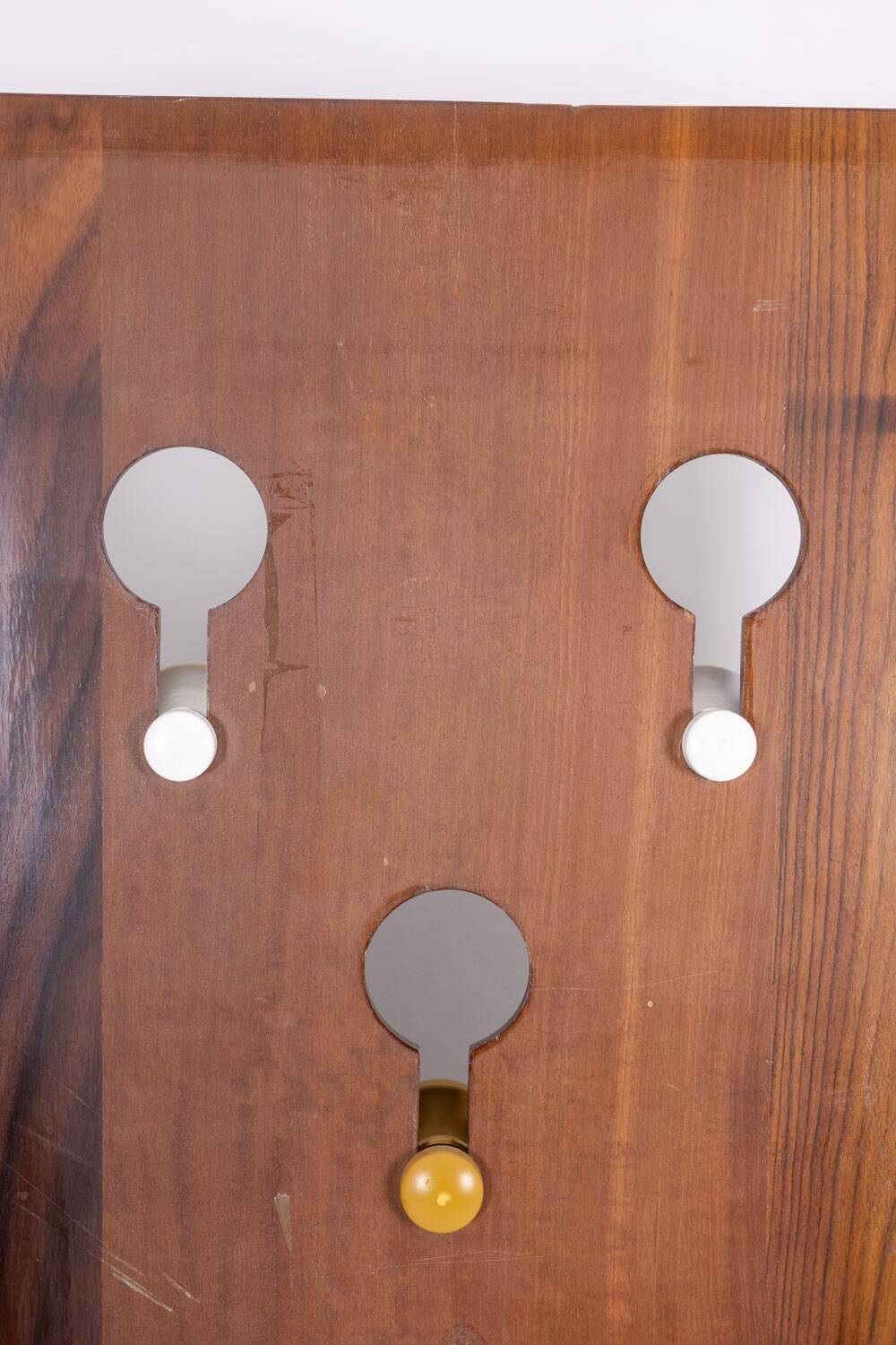 Carlo di Carli. Rosewood veneer coat rack. 1960s.