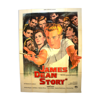 Original movie poster "James Dean Story" 1976 James Dean, Natalie Wood...