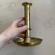 Bronze binet candlestick