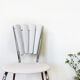 Chaise skaï blanc