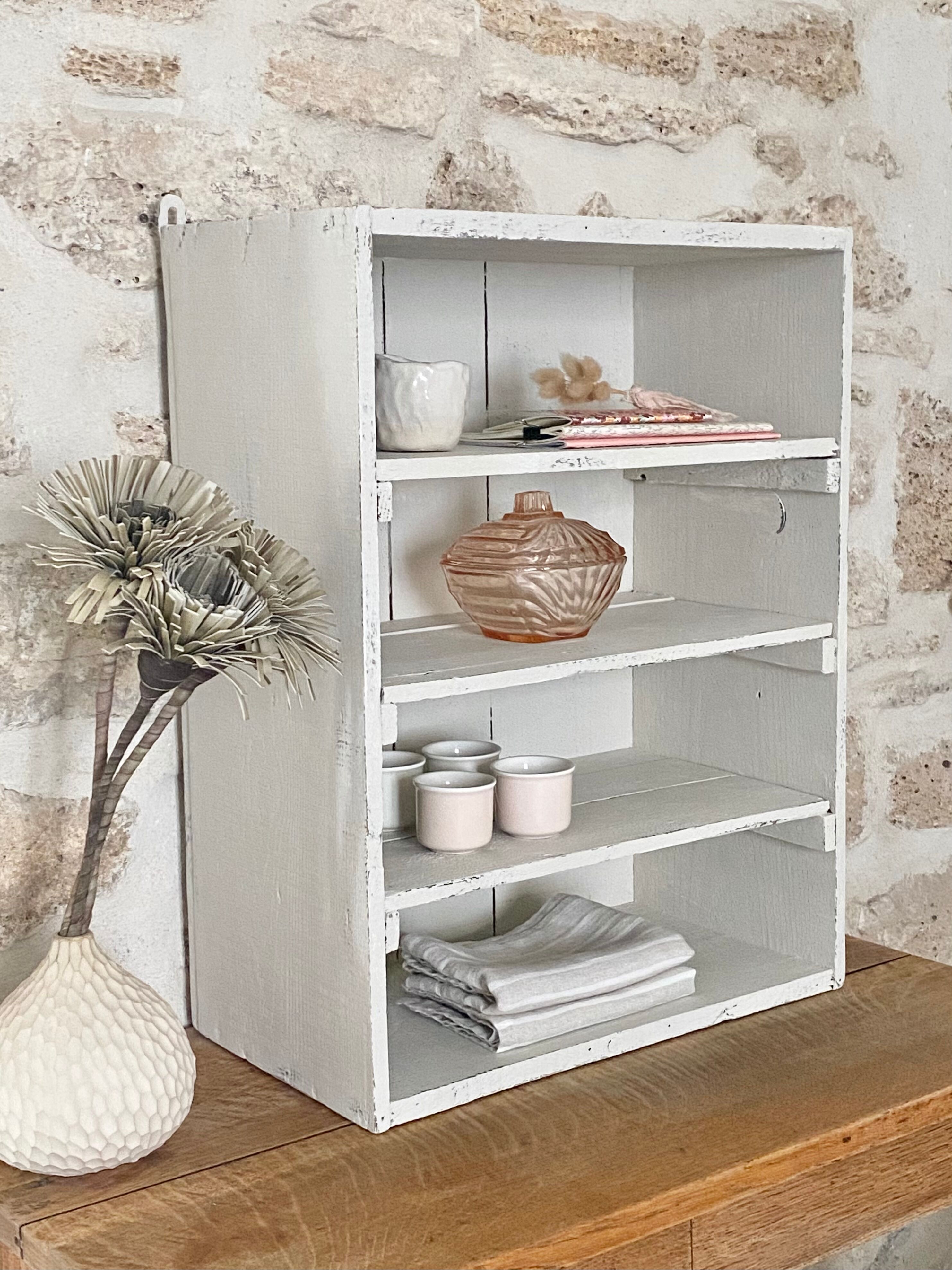 Wooden shelf
