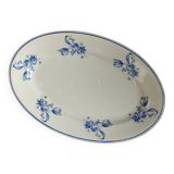 Plat à fleurs salins