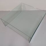 Coffee table, molded glass