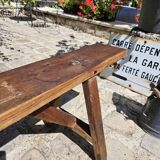 Banc de ferme en chêne