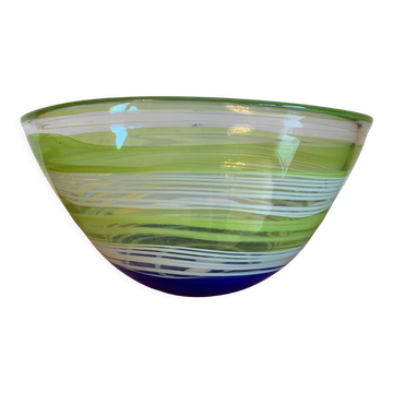 Vilniaus Stiklo Studija bowl, Lithuania, 1990s