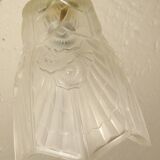 Brass and glass wall lamp from the 1920s