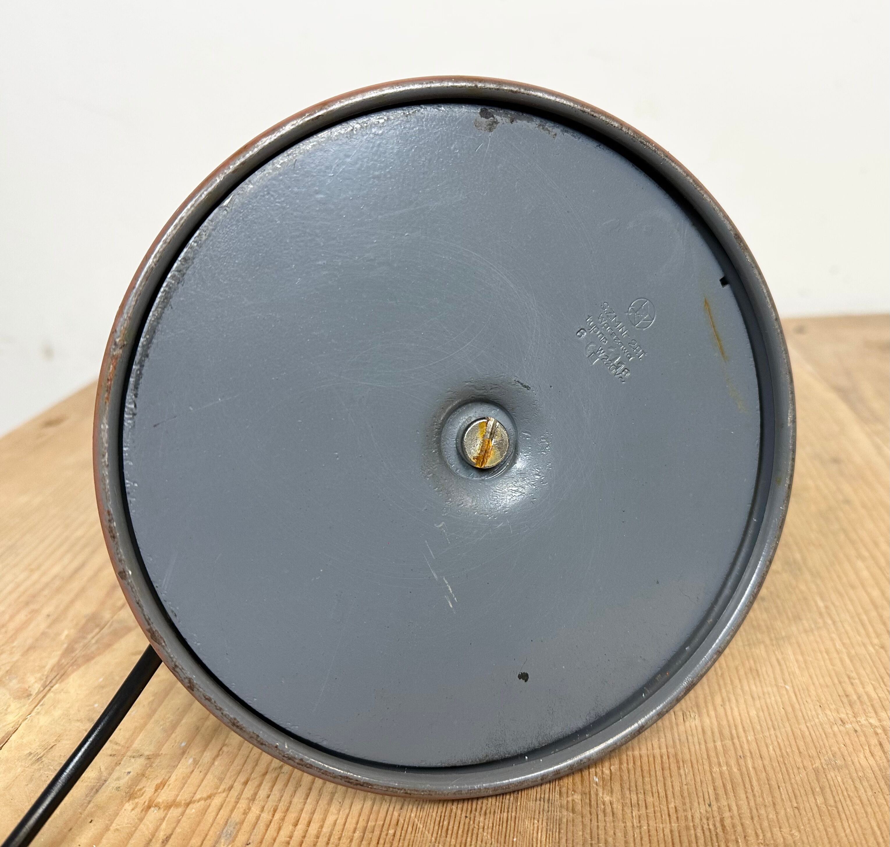 Vintage Industrial Gooseneck Table Lamp, 1960s