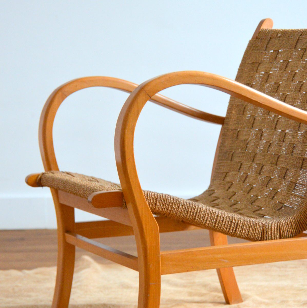 Fauteuil Bauhaus par Erich Dieckmann Art Déco 1920 / 1930s
