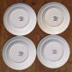 Antique dessert plates x4