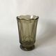 Small smoked glass vase from the 70s