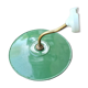 Exterior wall lamp gooseneck old vintage bowl