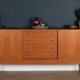 Restored Long Teak Retro 1960s Danish Sideboard