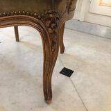Louis XV style convertible armchair
