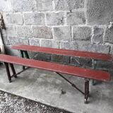Pair of folding benches