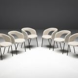 Dining chairs by Gastone Rinaldi for Rima, Italy, 1950s