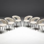 Dining chairs by Gastone Rinaldi for Rima, Italy, 1950s
