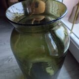 Ancien bocal à truffes en verre