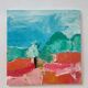 Peinture paysage abstrait