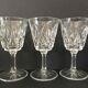 Set de 6 verres à vin vintage