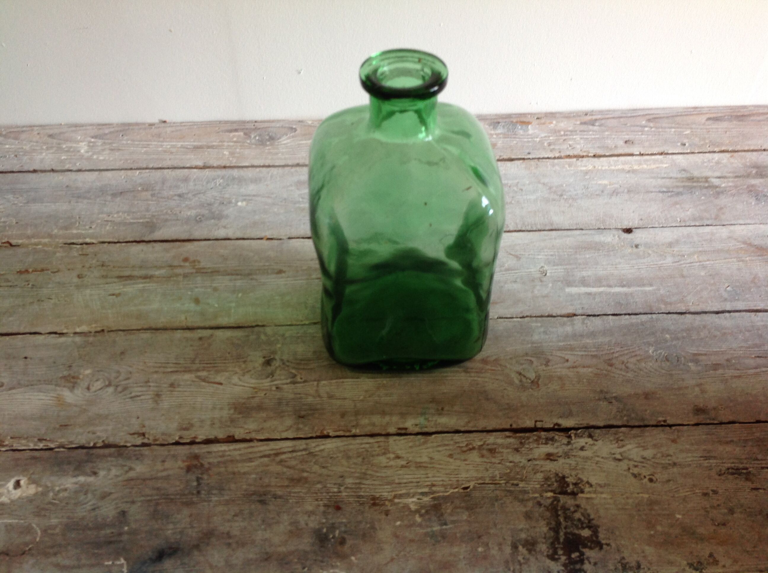 Carafe verte vintage