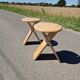 Lot de 2 Tabourets pliants style Suzy Adrian Reed