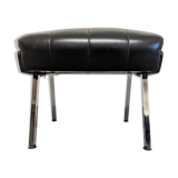 Leather Ottoman from the 50s/60s