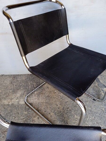 Pair of design chairs B33 epoch 1970